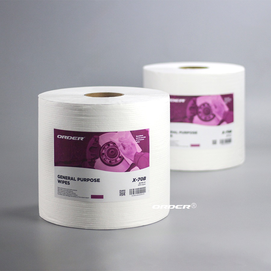 苏州欧德ORDER®X-70W白色大卷多用途工业擦拭布