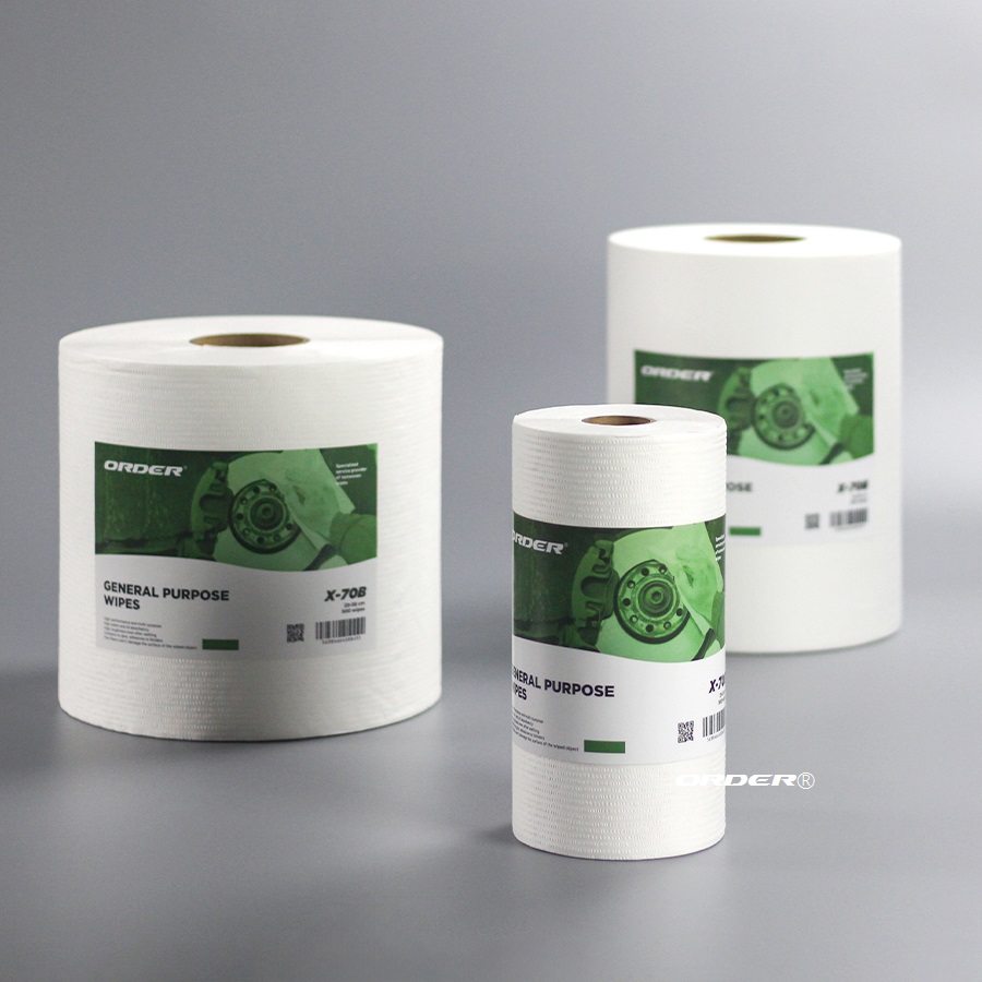 苏州欧德ORDER®KIM-X60W 白色小卷多用途工业擦拭布-副本