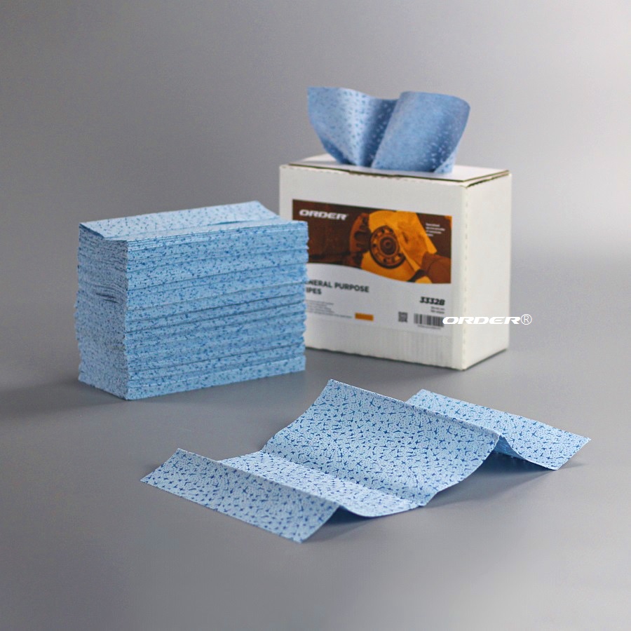 欧德ORDER®PX-3332B 盒装23x42cm抽取式蓝色吸油擦拭纸