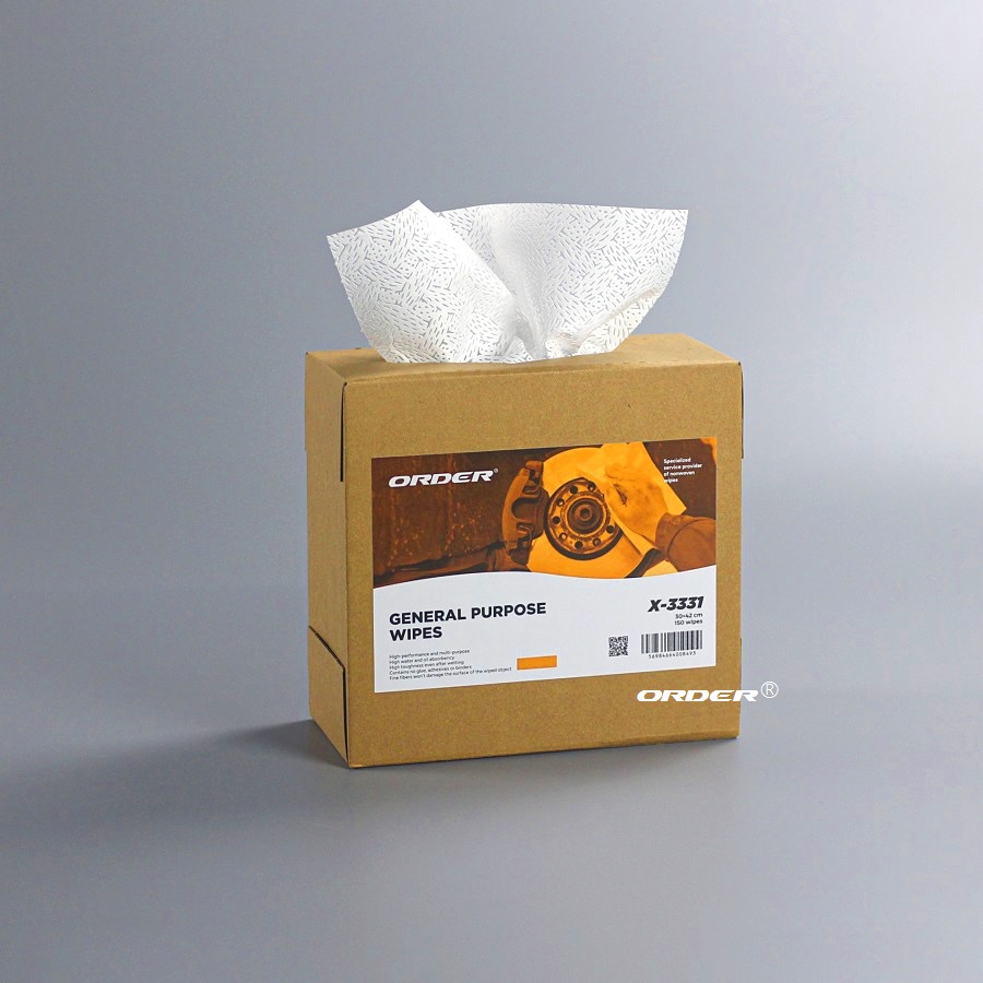 欧德ORDER®PX-3331W 盒装23x42cm抽取式白色吸油擦拭纸