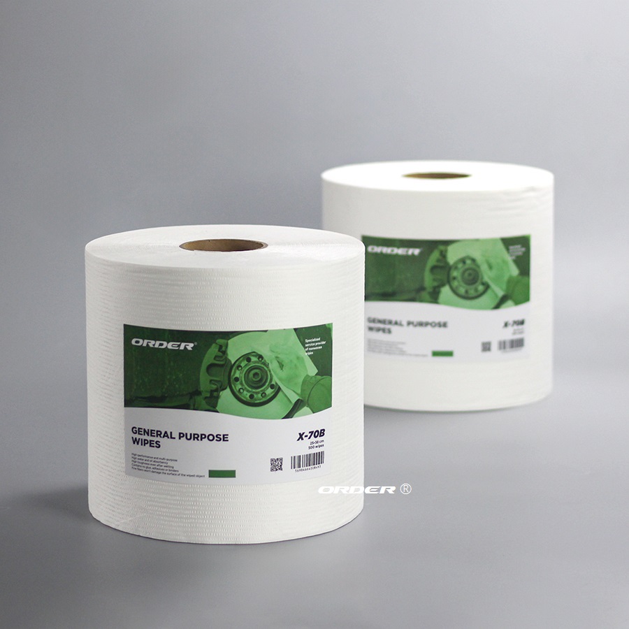 苏州欧德ORDER®KIM-X70W白色大卷多用途工业擦拭布