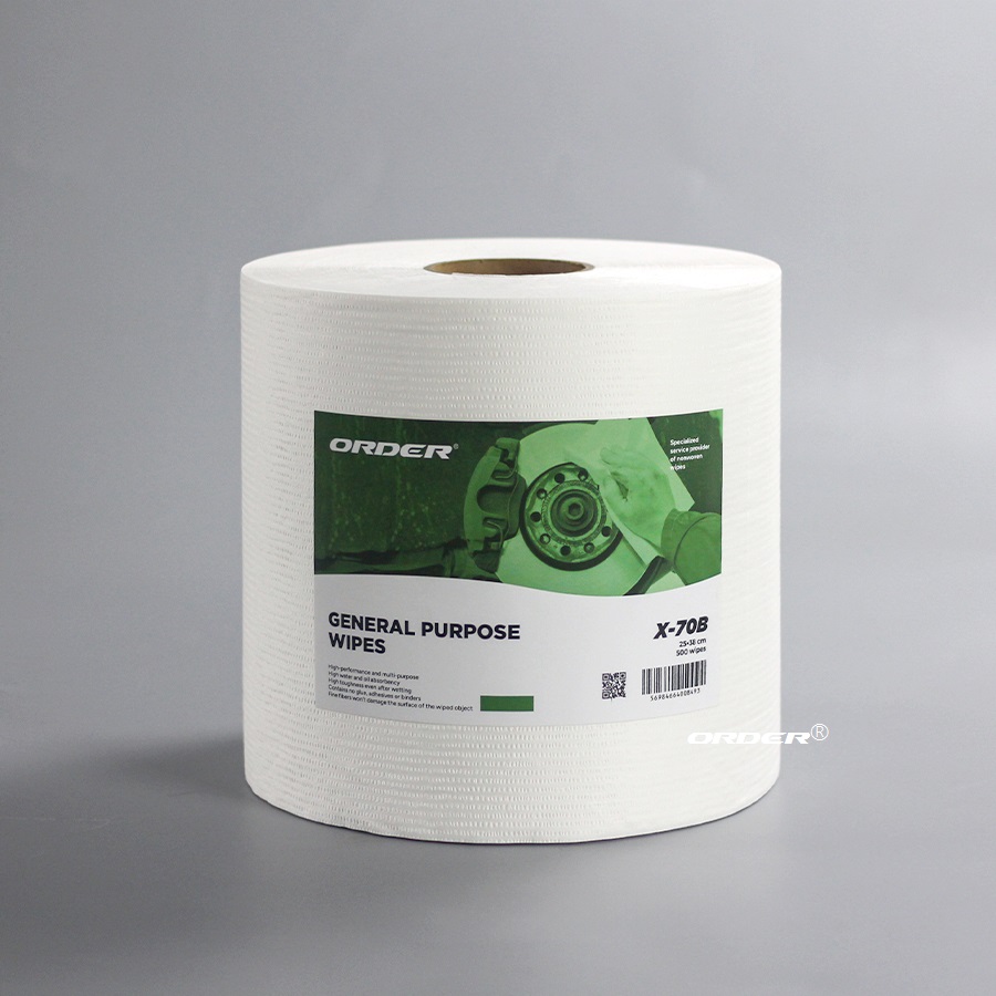 苏州欧德ORDER®KIM-X70W白色大卷多用途工业擦拭布