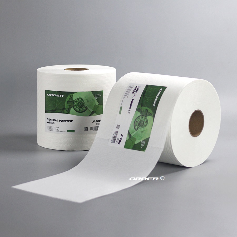 苏州欧德ORDER®KIM-X70W白色大卷多用途工业擦拭布