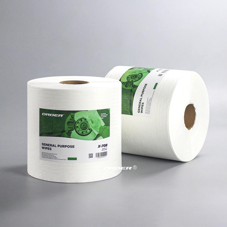 苏州欧德ORDER®KIM-X70W白色大卷多用途工业擦拭布