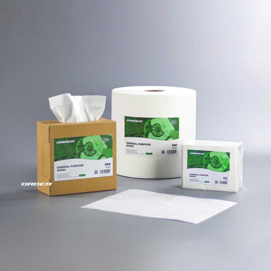 欧德ORDER®KIM-X80折叠式强韧擦拭布