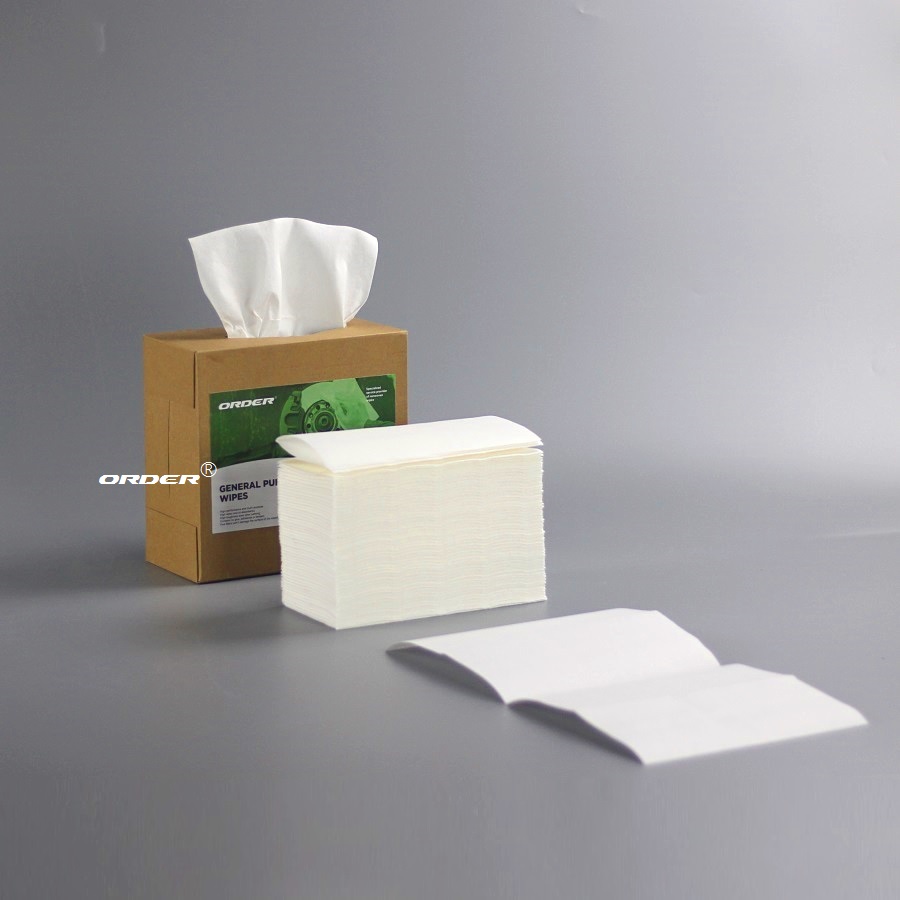 欧德ORDER®KIM-X60W替代金佰利WypAll*X60盒装抽取式多用途无纺擦拭布
