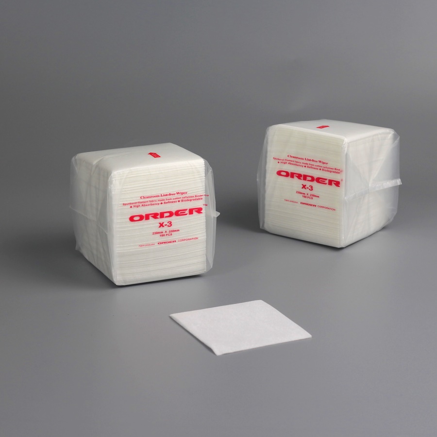 苏州欧德ORDER®X-3国产折叠M-3清洁PCB线路板精密万用无纺擦拭布