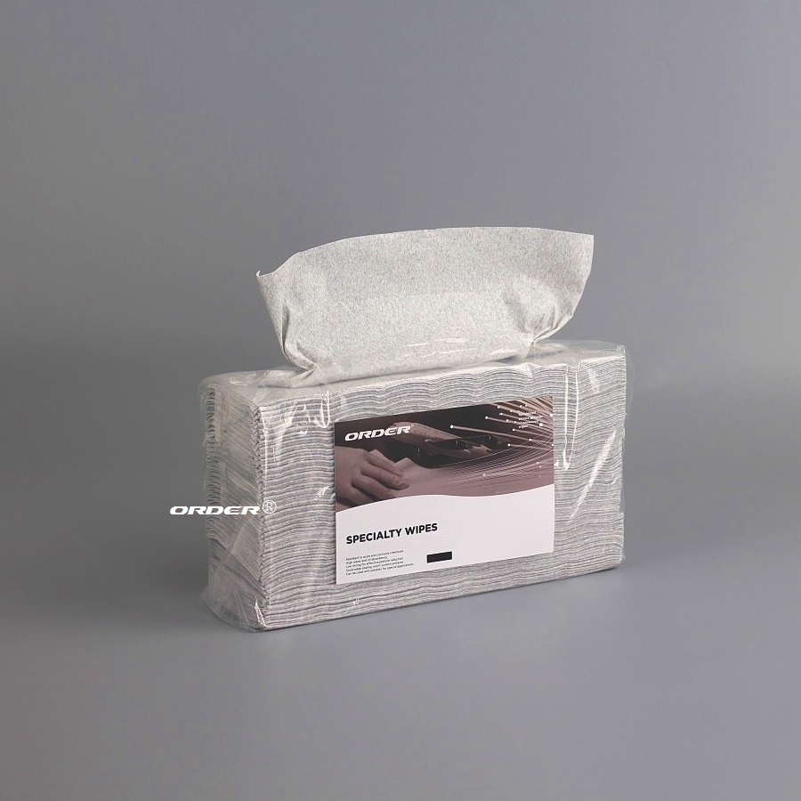 欧德ORDER®抽取式灰色吸油清洁布擦拭布