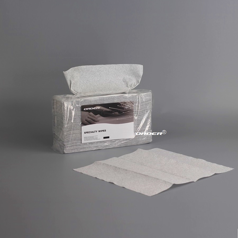 欧德ORDER®抽取式灰色清洁擦拭布