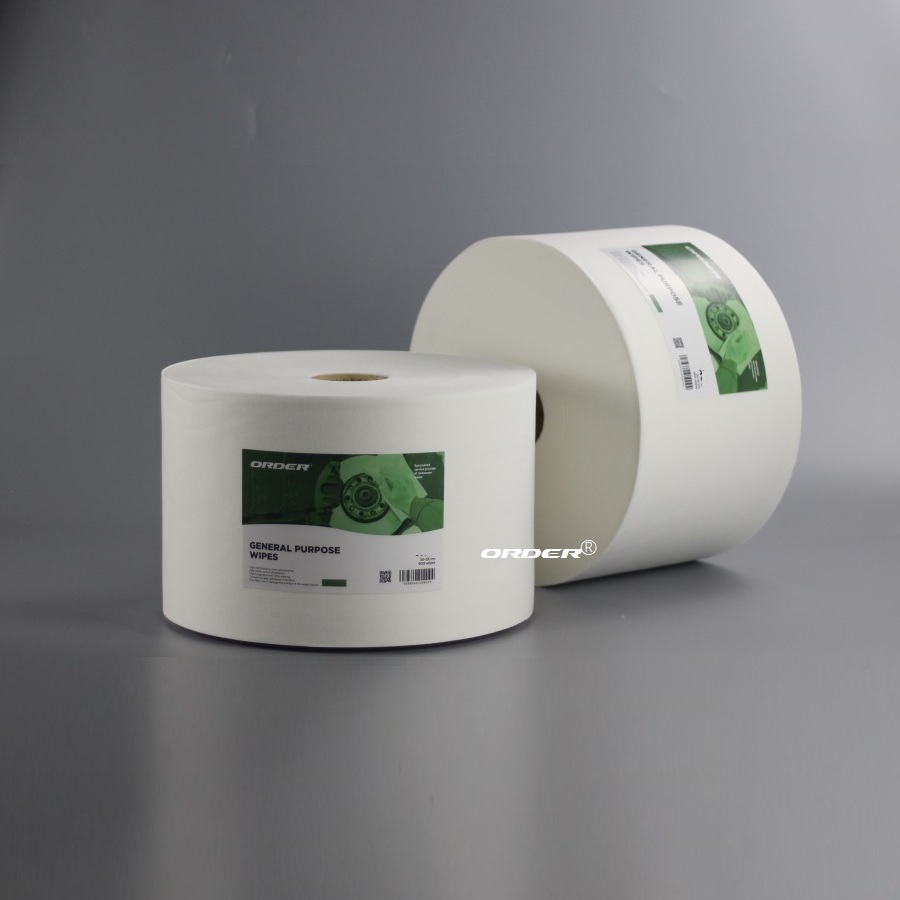 苏州欧德ORDER®KIM-X70W白色大卷高效工业擦拭布