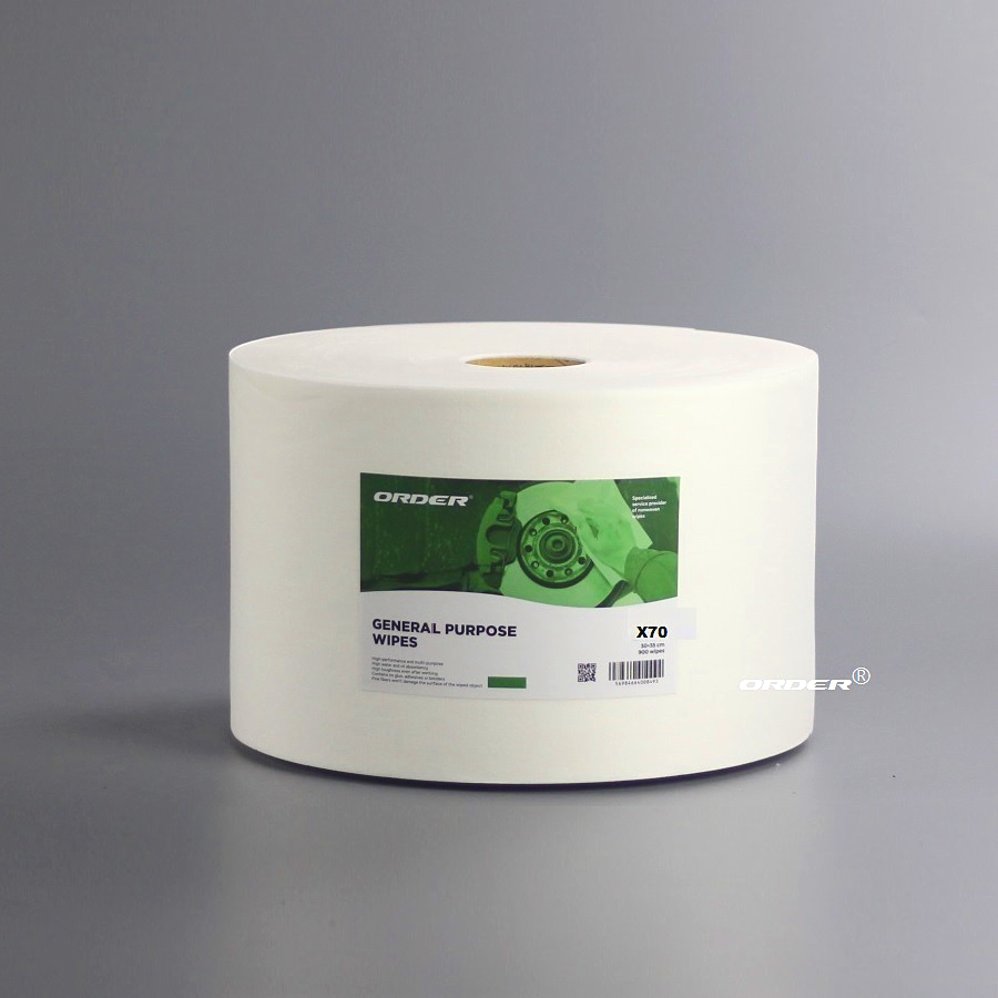 苏州欧德ORDER®KIM-X70W白色大卷高效工业擦拭布
