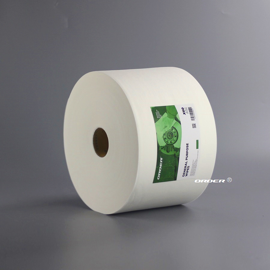 苏州欧德ORDER®KIM-X60W白色大卷高效工业擦拭布