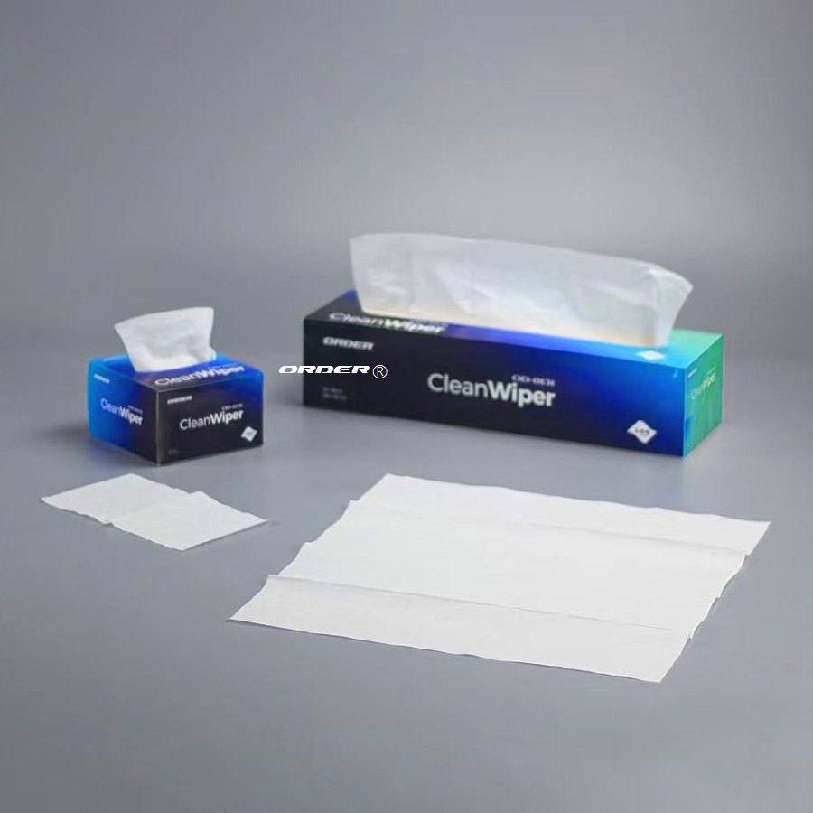 36cmx42cm双层大盒装抽取式木浆纸多功能经济型实验室科学精密擦拭清洁巾