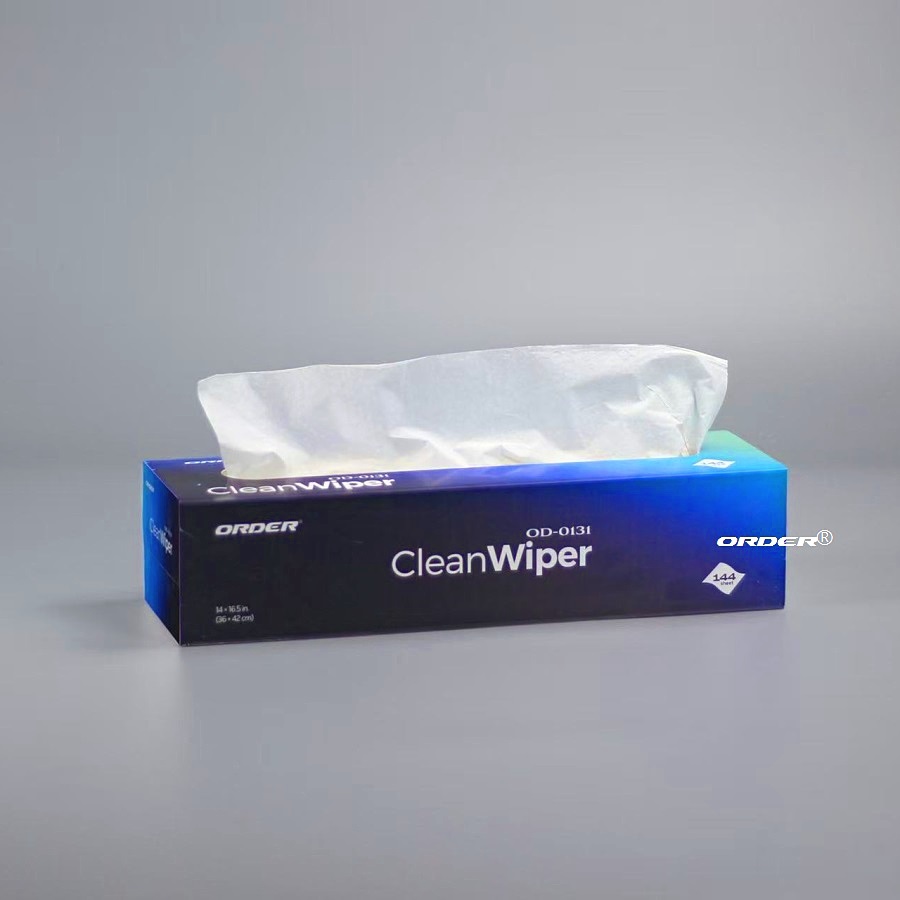 36cmx42cm双层大盒装抽取式木浆纸多功能经济型实验室科学精密擦拭清洁巾