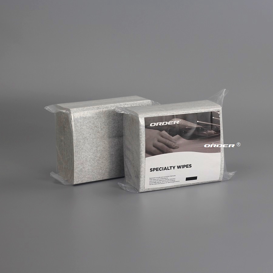 欧德灰色折叠式特级多用途擦拭抹布