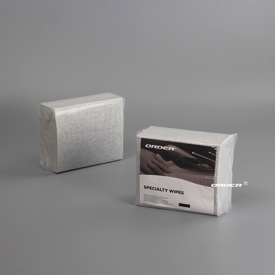 欧德灰色折叠式特级多用途擦拭抹布