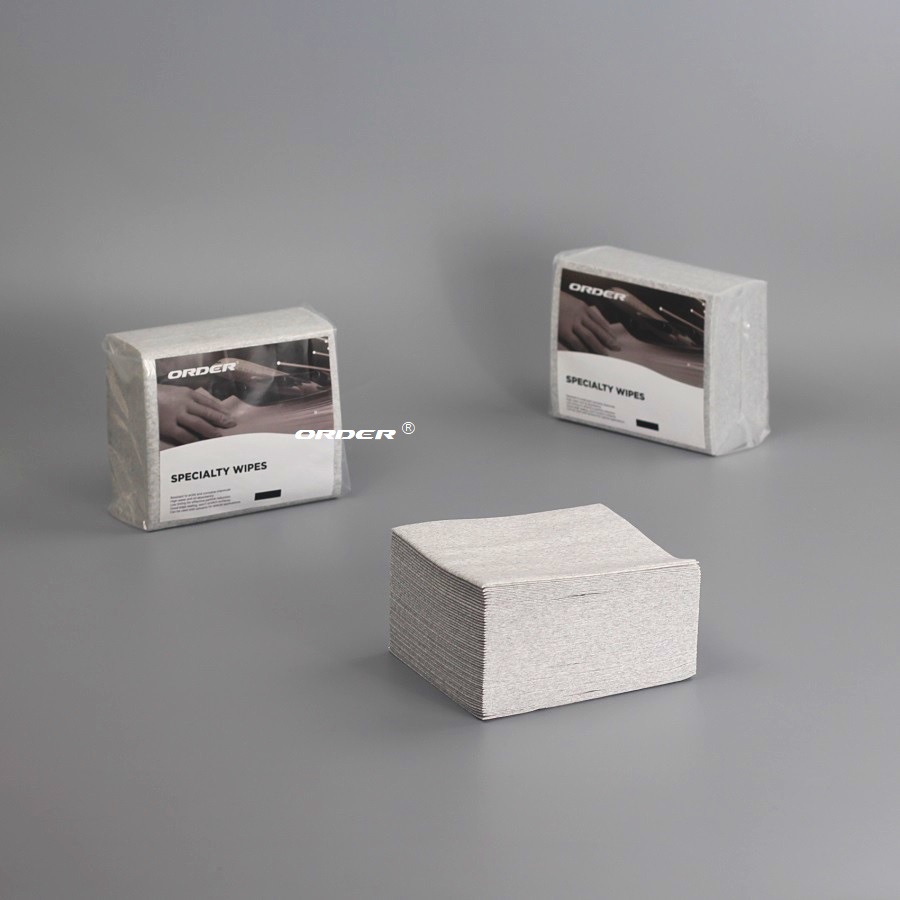 欧德灰色折叠式特级多用途擦拭抹布