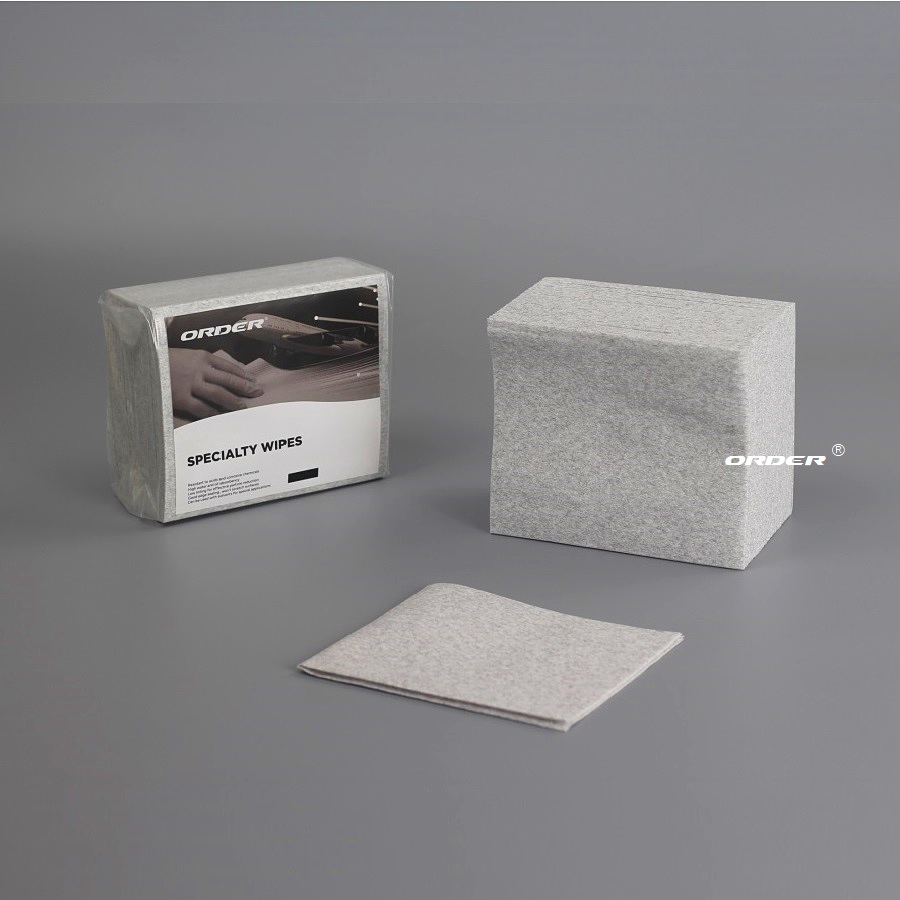 欧德灰色折叠式特级多用途擦拭抹布