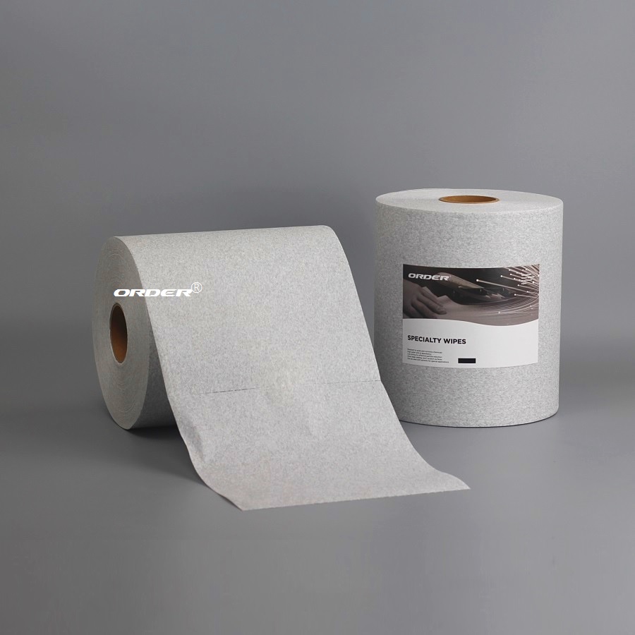 欧德专业代工生产灰色大卷特级多用途高效能擦拭抹布