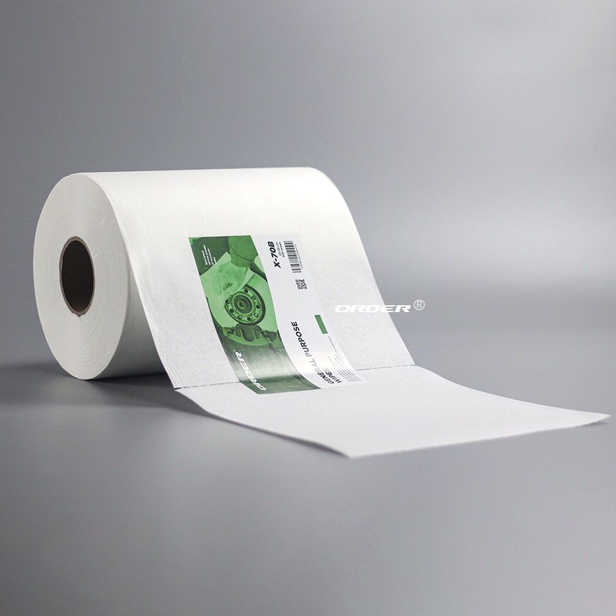 苏州欧德ORDER®X60白色大卷多用途工业擦拭无纺抹布