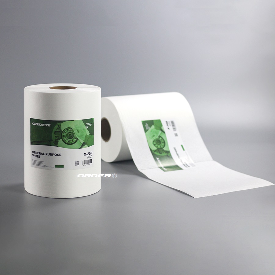 苏州欧德ORDER®X60白色大卷多用途工业擦拭无纺抹布