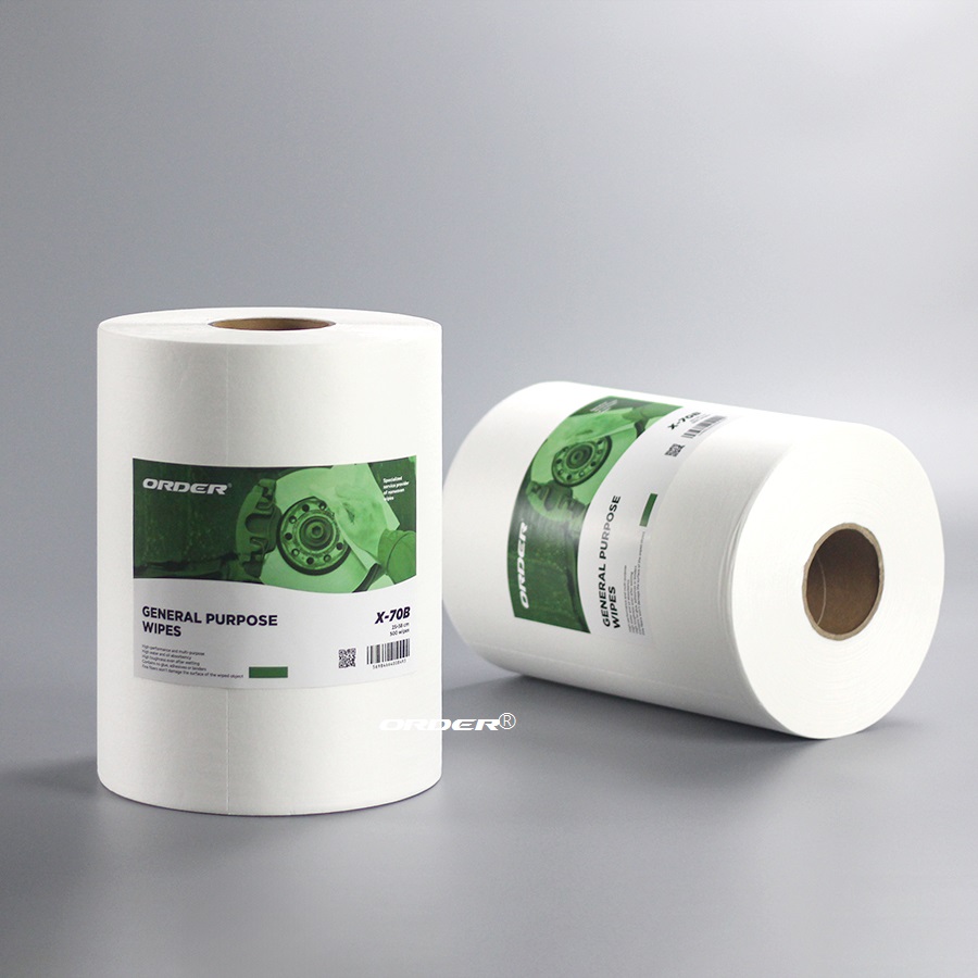 苏州欧德ORDER®X60白色大卷多用途工业擦拭无纺抹布