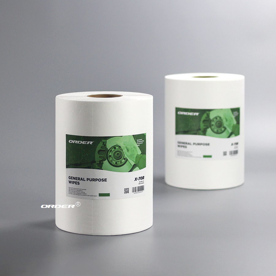 苏州欧德ORDER®X60白色大卷多用途工业擦拭无纺抹布