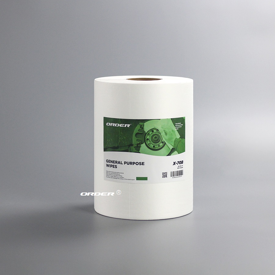 苏州欧德ORDER®X60白色大卷多用途工业擦拭无纺抹布