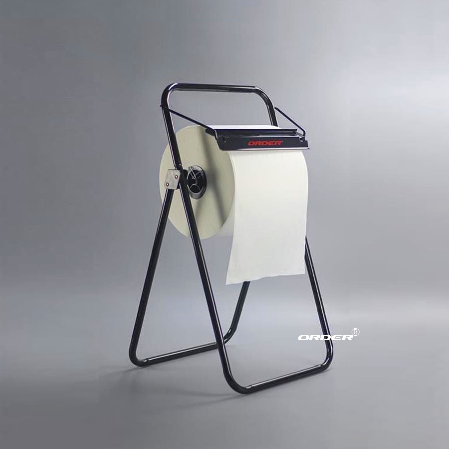 ORDER®专业代工生产落地移动式卷装擦拭纸架