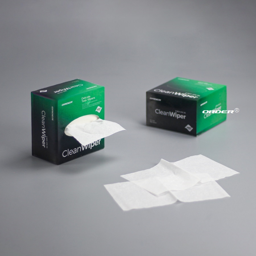 代工生产0131-10盒装抽取式精密镜头实验室无尘擦拭抹纸低尘擦拭纸巾