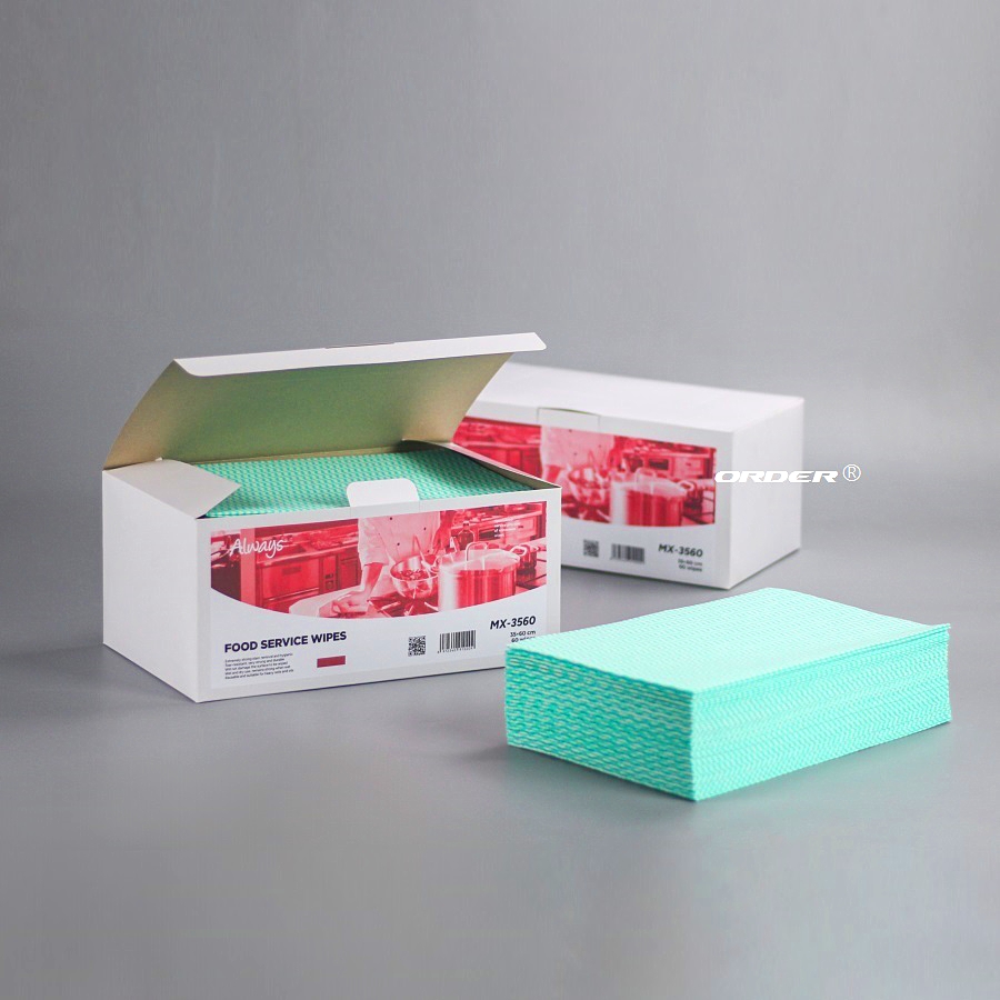 欧德ORDER®代工生产35cmx60cm餐饮厨房卫生专用抗菌清洁毛巾