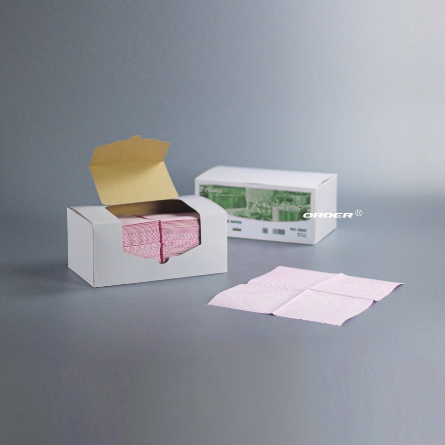 欧德ORDER®代工生产食品加工产业专用清洁无纺擦拭抹布35cmx30cm