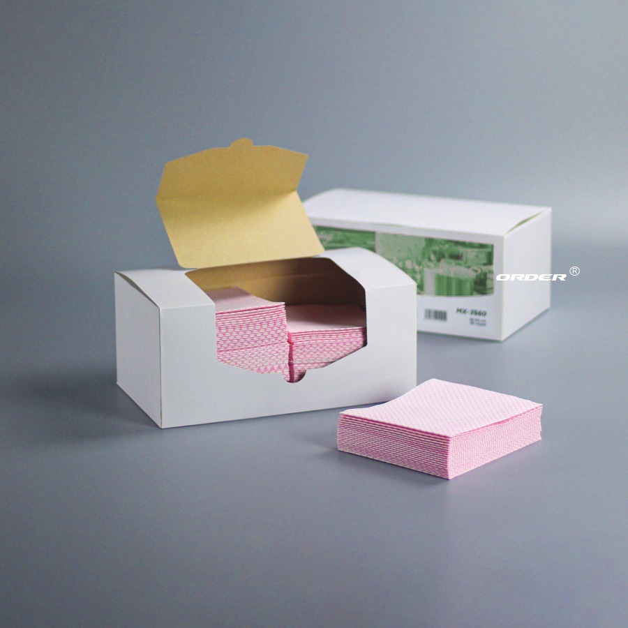 欧德ORDER®代工生产食品加工产业专用清洁无纺擦拭抹布35cmx30cm