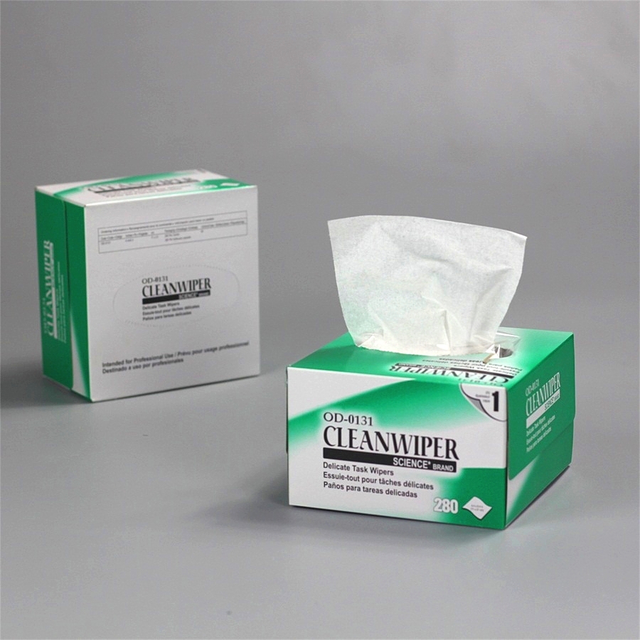 苏州欧德ORDER®CLEAN WIPER OD-0131盒装抽取式精密低尘擦拭纸