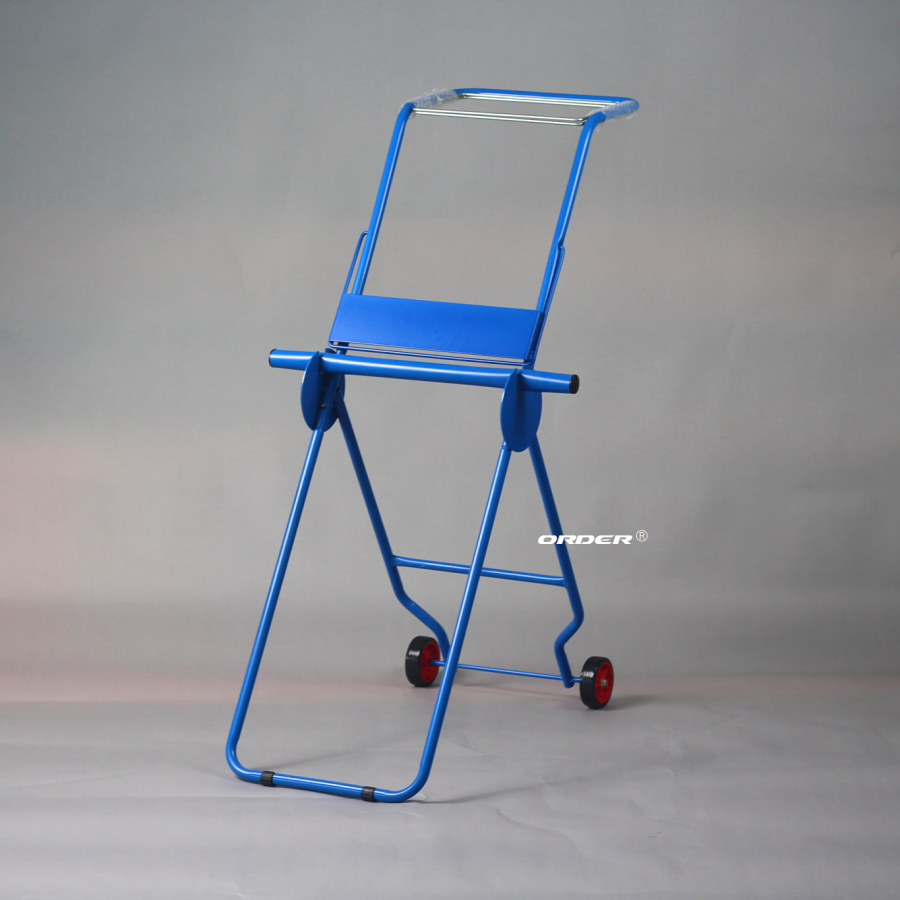 更换金伯利移动地板站立大卷毛巾分配器垃圾袋应用程序